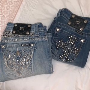 Buckle Miss Me jeans, size 27